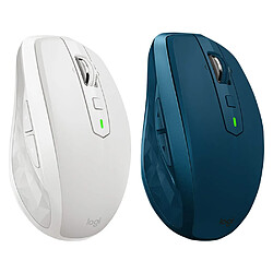 Universal Souris mobile sans fil à dispositifs multiples 2,4 GHz Souris de bureau prise en charge de la commande à dispositifs multiples | Mouse (bleue)