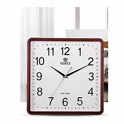 Totalcadeau Horloge avec camera espion HD 720P Wifi carré