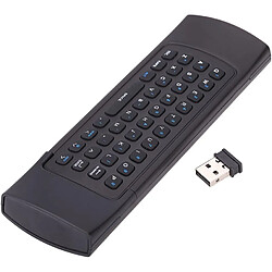 SANAG Mx3 Portable 2.4 G Telecommande Sans Fil Clavier Contrôleur Air Mouse Pour Mini Boîte De Smart Tv Android Tv Htpc Pc pas cher