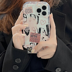 Acheter General Compatible avec la coque pour iPhone 13 Pro Max, coque de protection pour téléphone portable Doodle Creative, coque antichoc pour tout le corps, cadeau pour téléphone portable pour femme et fille.