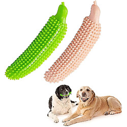 Jouet de chien indestructible, chien interactif, jouet à mâcher en caoutchouc naturel ultra-durable pour chiots (2pcs)