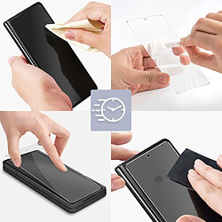 Avizar Verre trempé Écran Externe pour Samsung Z Fold 5 Résistant 9H Clair 2.5D pas cher