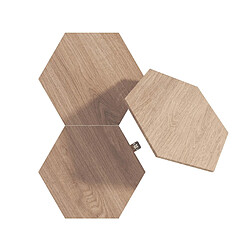 Nanoleaf - Elements - Wood Look Hexagons Expantion Pack - 3 Panels