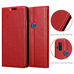 Cadorabo Coque Motorola ONE HYPER Etui en Rouge pas cher