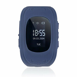 Acheter Montre Intelligente Pour Enfants Montre Numérique Pour Filles Et Garçons Avec Bouton Sos Anti-Perte Gps Tracker Smartwatch Bleu