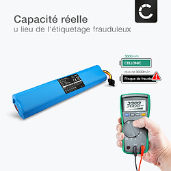 Batterie pour Neato Botvac 75, D75, D80, 80, 85, 70e, Neato 945-0129, 945-0179 3000mAh de CELLONIC