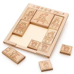 Universal Puzzle Chinois Slider Puzzle Chinois Slider Puzzle Huarong Road Three Kingdoms Puzzle Educational Toys Cadeaux |