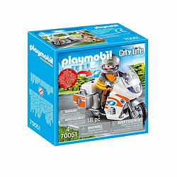 Playmobil® Urgentiste et moto Playmobil City Life 70051