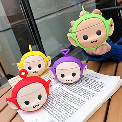 GUPBOO Airpods Coque Housse Étui Protecteur Compatible pour AirPods Pro-Carte Teletubbies Jolies Filles