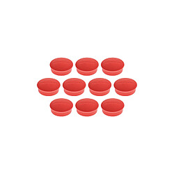 magnetoplan Discofix aimant rond 'mini', rouge ()