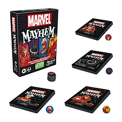 Acheter Disney Karciana Marvel Mayhem Jeu de Cartes avec Les Super-héros Marvel, Jeu Familial Amusant pour Les Joueurs à partir de 8 Ans, Jeu Rapide avec des principes Simples