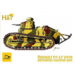 Renault FT-17 1ère GM avec mitrailleuse Hotchkiss