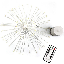 Acheter Wewoo Guirlande LED lumineuse de fil cuivre 30cm feux d'explosion boule feu d'artifice, lumière décorative la boîte 150 piles avec à télécommande (lumière colorée)