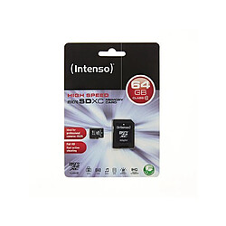 Avis GUPBOO Carte mémoire microSD INTENSO 64GB + adaptateur SD,JL340