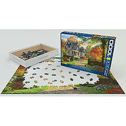 Avis Eurographics La maison de campagne bleue par Dominic Davison Puzzle 1000 piAces