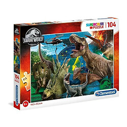 CLEMENTONI - 27196 - SuperColor 104 pieces - Jurassic World