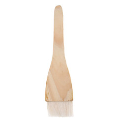 Outil de cuisson Manche en bois Brosse à laine Brosse à barbecue Brosse à pâtisserie S / L