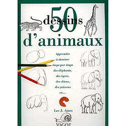 50 dessins d'animaux - Occasion