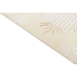 Avis Vidal Tapis de laine 246x173 beige Darya