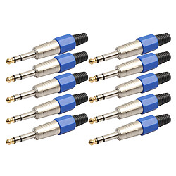 Adaptateurs Audio Stéréo XLR 6.35mm, 10pcs