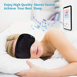 Universal Casque sans fil Bluetooth 5.0 Sleep Eye Mask Casque Headband Casque stéréo 3D Sleep Mask Musique Casque