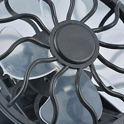 Acheter 5PCS Portable Mini Ventilateur à Énergie Solaire Clip Climbing Cooling Fan Camps Summer Hand Hat Cap Fan