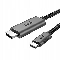 GUPBOO Câble en nylon tressé USB C vers HDMI 4K 1,8 m,JL1713