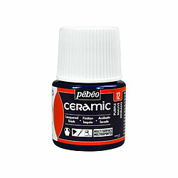 Pebeo Peinture céramique et multi-surfaces - Mauve - 45 ml