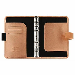 Avis Atma Filofax Saffiano Organiseur personnel en cuir – Or rose