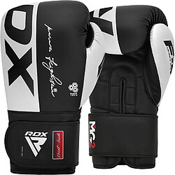 RDX Sports RDX F4 Gants De Boxe Et d'Entraînement Avec Sangle Scratch Noir 10oz - RDX - BGR-F4B-10OZ