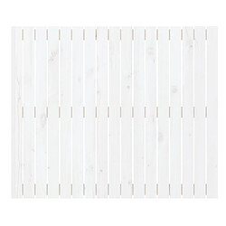 Acheter Maison Chic Tête de lit scandinave pour lit adulte,Meuble de chambre murale Blanc 108x3x90 cm Bois massif de pin -MN46031