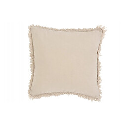 Dansmamaison Coussin Bord Long Coton/Lin Beige/Gris