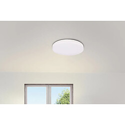 Avis Plafonnier rond spécial Salle de Bain IP44 (15 W 1350 LM 4000K) Blanc - Voltman