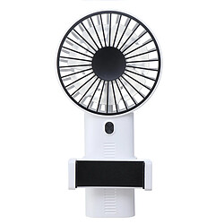 Ventilateur USB de Table de Bureau Portable Mini Ventilateur De Refroidissement à Air à 3 Modes Avec Support Pour Téléphone