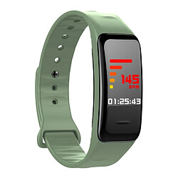 Wewoo Bracelet connecté Smartwatch Fitness Tracker Smartband écran IPS 0,96 pouces, IP67 étanche, mode Sports de soutien / pression artérielle / moniteur de sommeil / de fréquence cardiaque / de fatigue / rappel sédentaire vert