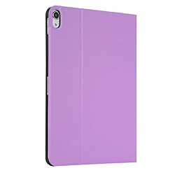 Avis Wewoo Coque Souple Étui de protection en TPU Universal Spring Texture pour iPad Pro 11 pouces 2018 avec support Violet