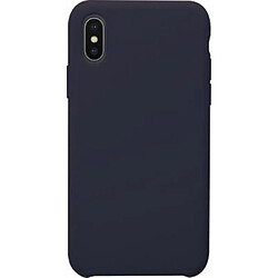 BigBen Connected Coque pour iPhone XS Max Rigide Soft Touch en Silicone Bleu