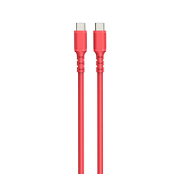 Connexion USB Type C DCU Tecnologic - USB Type C - 1m - Couleur Rouge