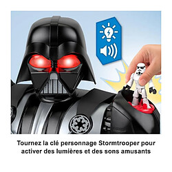 Avis Mattel Star Wars Imaginext - Figurine électronique / playset Darth Vader Bot 68 cm