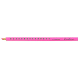 FABER-CASTELL Crayon couleur triangulaire Color GRIP, rose ()