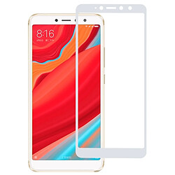 Wewoo Film plein écran de verre trempé anti-rayures en soie-screen de 0.26mm 9H 2.5D pour Xiaomi Redmi S2 blanc