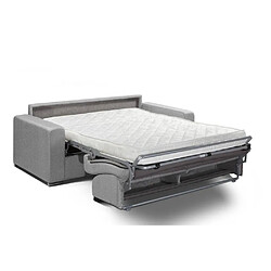 Avis Inside 75 Canapé convertible 3- ALLURE matelas mémory 20cm lattes 160cm polyuréthane gris clair