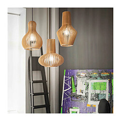 Ideal Lux Suspension Bois CITRUS 1 ampoule