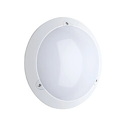 hublot à led - voila access - 14w - 4000k - 1700 lm - avec détecteur - blanc - securlite 10730418