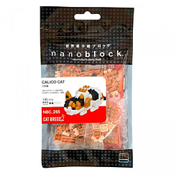 Nanoblock Chat Calico 140 pcs - Mini series