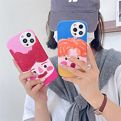 GUPBOO Étui pour iPhone13 fard à joues garçons et filles coque de téléphone portable drôle couple drôle