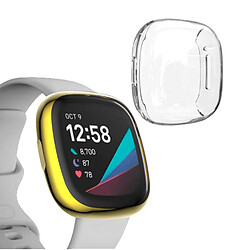 PHONECARE Coque 360° Impact Protection pour Fitbit Sense - Transparent