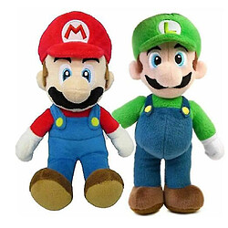 Avis Universal 2pcs Super Mario Bros Plush Doll Mario Luigi Soft Stuffed Animal Teddy Toy Kids Gift(2pcs)