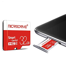 Wewoo Carte Micro SD mémoire SD TF Microdrive 64 Go classe 10 haute vitesse 10