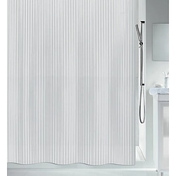 Spirella Rideau de douche PEVA TWILL 120x200cm Blanc